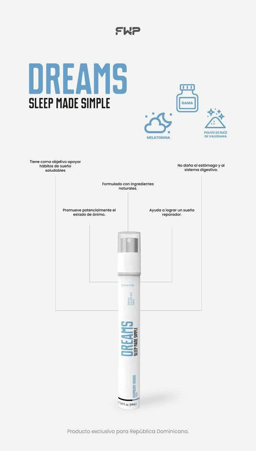 DREAMS - SPRAY PARA DORMIR MEJOR